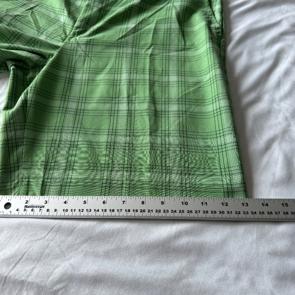 Izod Performx‎ Men's Chino Performance Plaid Golf Shorts Green 36 Outdoor FXG - Picture 13 of 14